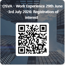 Year 10 Work Experience Week - Monday 29th June - Friday 3rd July