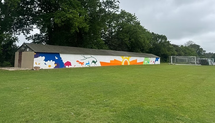 Community Mural Project at Olivers Meadow