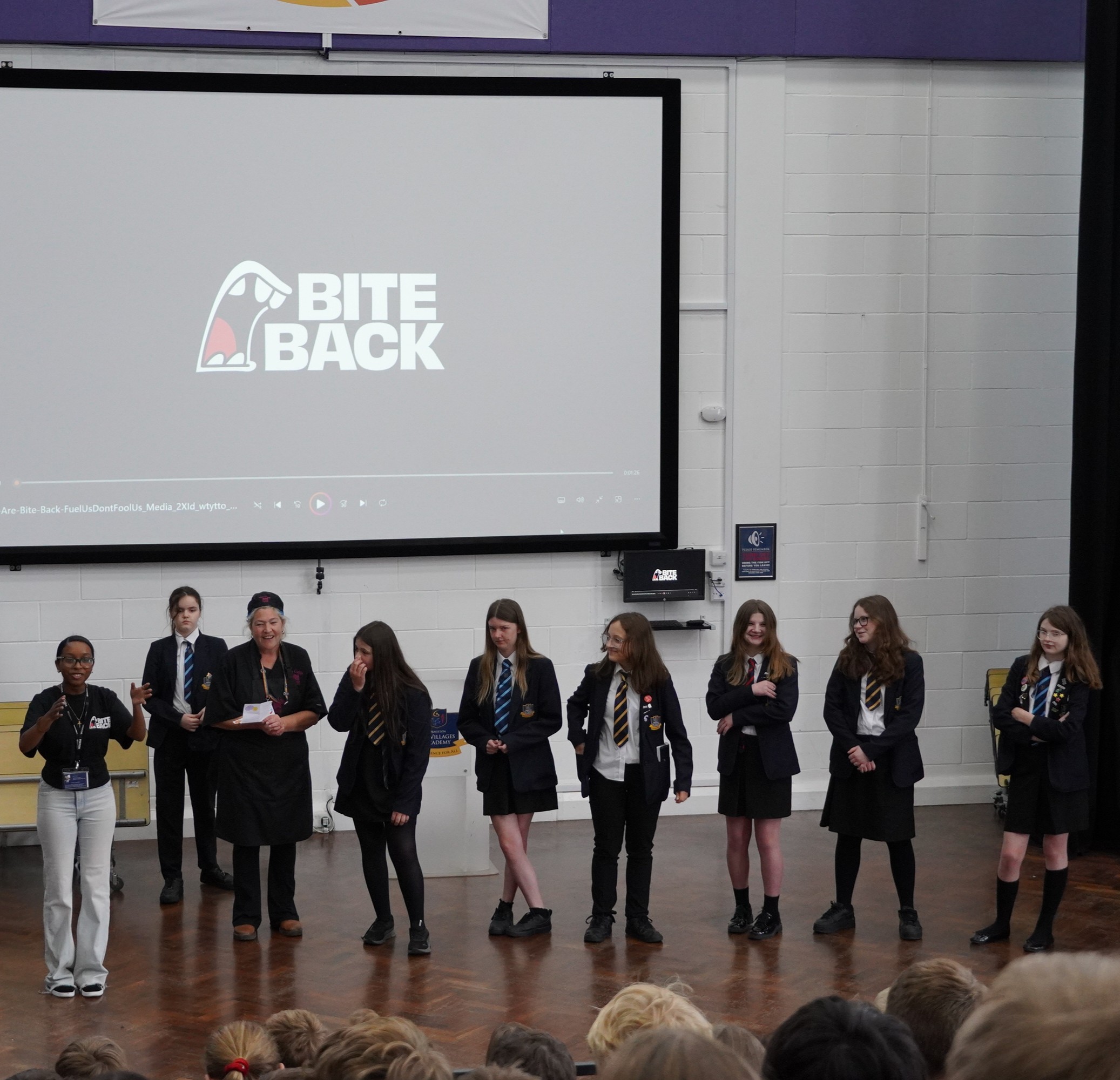 Bite Back visit Six Villages