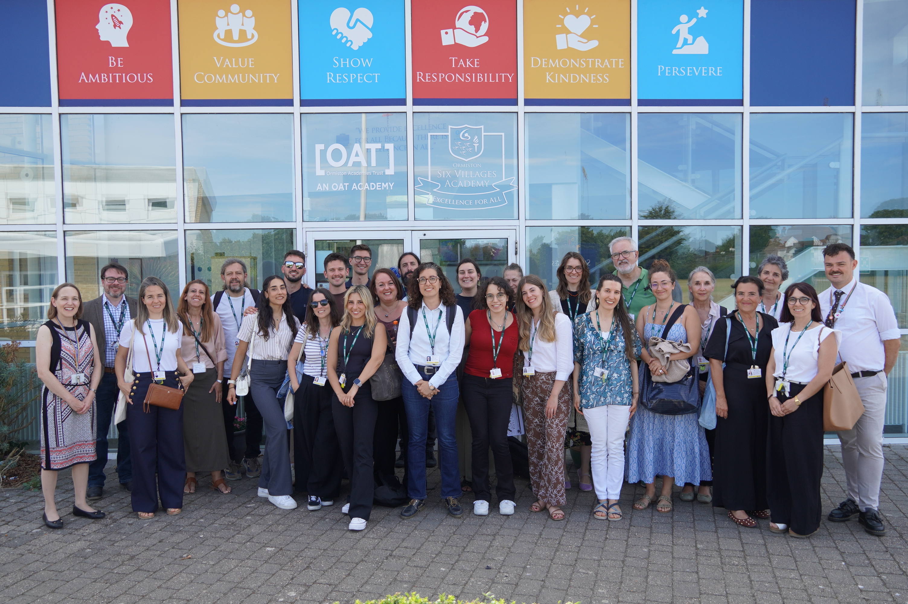 A fantastic international visit to Six Villages