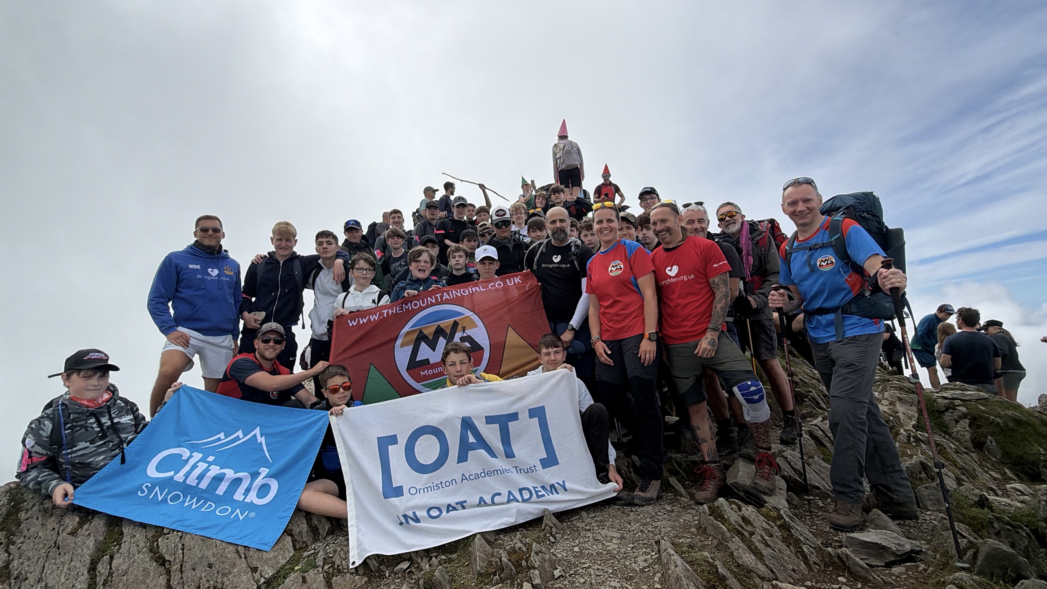 A mountain to climb raising money for mental health