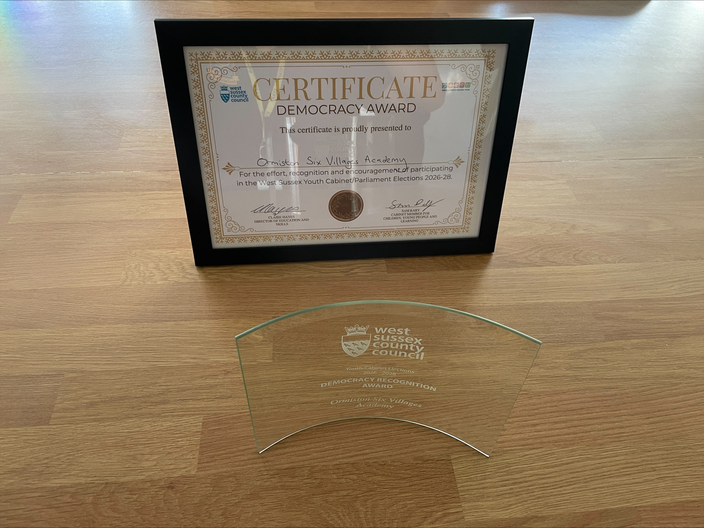 West Sussex Democracy Awards
